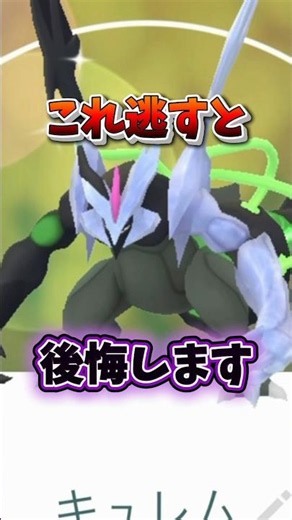 【注意】⚠️最強復刻⚠️知らないと後悔確定。最強効果のブラックキュレム、日食ネクロズマ、レシラムば復刻決定！大いなる軌跡3日目【ポケモンGO】#ポケモンGO #島名なまし #大いなる軌跡