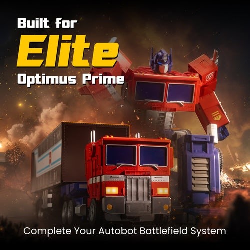 Robosen Elite Optimus Prime Trailer Kit Official Reveal