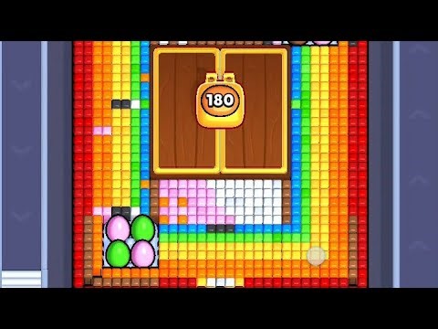 Pixel Flow Level 437. Walkthrough Gameplay