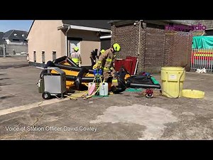 HazMat (Hazardous Material) Training Exercise at Douglas Fire Station