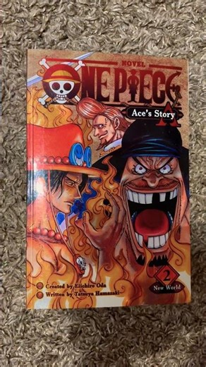 ASMR Tapping On One Piece: Ace's Story Volume 2 (No Talking) #ASMR #Shorts