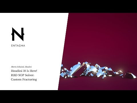 New in Houdini 18: RBD SOP Solver - Custom Fracturing