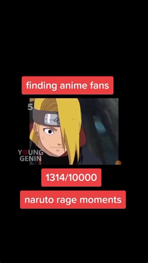 Naruto vs Deidara: Epic Rage Moments