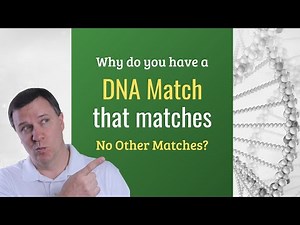Why Doesn't a DNA Match Match Any Other Relatives? | Genetic Genealogy