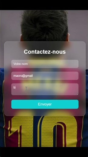 Formulaire Html CSS moderne avec ChatGPT #coding