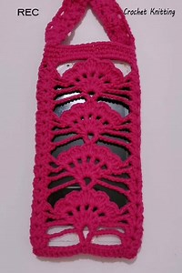 2.9K views · 114 reactions | How to Crochet Easy Mobile Cell Phone Pouch Case Cover Holder | Crochet Knitting | Facebook