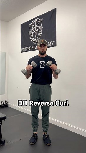 Dumbbell Reverse Biceps Curl Demo
