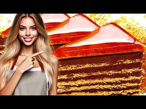 BEST Homemade Hungarian Dobos Torte Recipe (HOW to Make Dobos Torte)