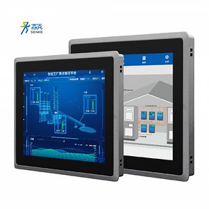 [Hot Item] Senke 15 Inch Touch Screen All in One Panel PC RS232 RS485 HMI Fanless Embedded PC Industrial