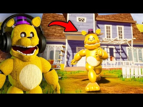 Fredbear Play - Hello Neighbor Fredbear Mod