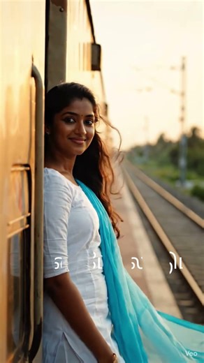 Railai Thallum Meghame ❤️ Train Love Scene | Blue Star Tamil Reel #TamilShorts #TrainLove
