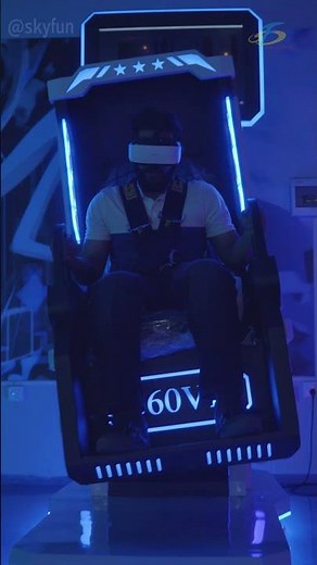 360 VR Roller Coaster Simulator #skyfun #VRsimulator #rollercoaster #VirtualReality #themepark