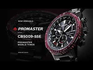 PROMASTER WORLD TIMER – CB5009-55E #cinematic