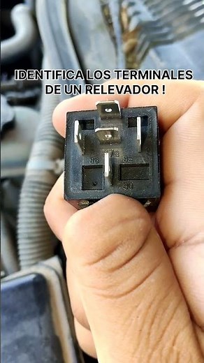 IDENTIFY RELAY TERMINALS!!! #automotiveelectronics #automobile