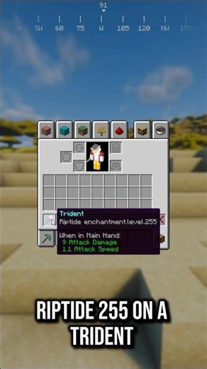 This Minecraft Command Is Illegal… (Riptide 255) 🌊 #minecraft #shorts