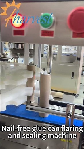 Automatic Nail-Free Glue Can Sealing Machine, Paper Tube Flaring and Sealing Machine Factory