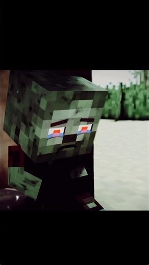Baby Zombie 🥹 Your Pain #minecraftanimation #minecraft #sadminecraftanimation