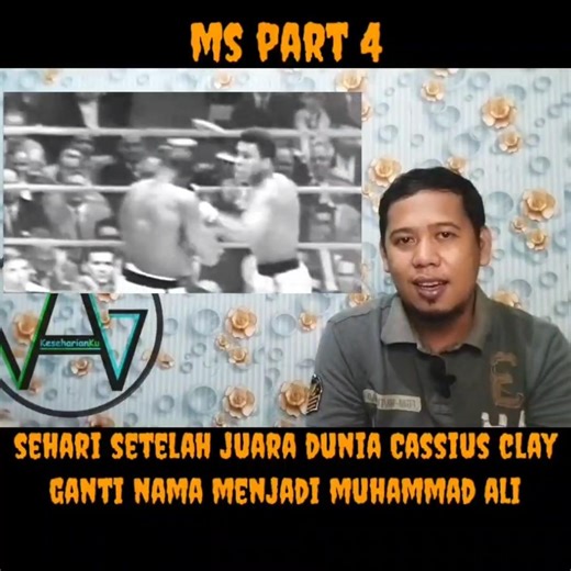 Cassius Clay jadi Muhammad Ali ‼️MS4