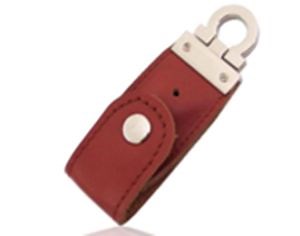 [Hot Item] Butterfly Leather Custom USB Flash Drive Can Take Hot Stamp and Laser Engrave Logo U060/Le01