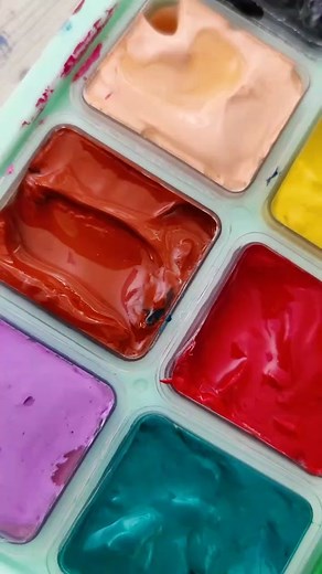 Lacey - Curious Watercolor&Art (@rebelunicorncrafts) - Exploring the Differences: Gouache vs. Watercolor