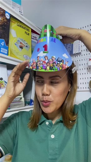 Customized Birthday Party Hat #birthday #birthdayhat #customized #partyhat #craft #crafts #crafting #tutorial #kids #momsoftiktok #smallbusinessideas #printingbusiness #digitalproducts #foryou
