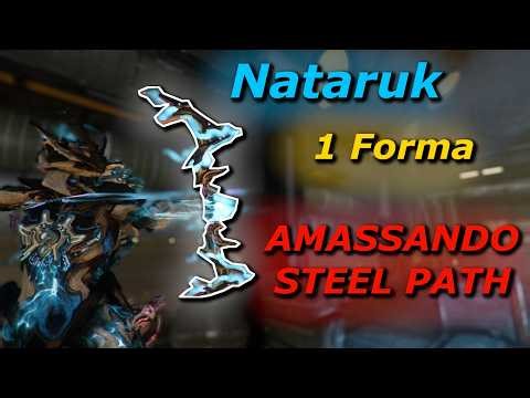 Nataruk 1st Form!!! STRONG AS ALWAYS!!! #steelpath #warframe #build #gameplay