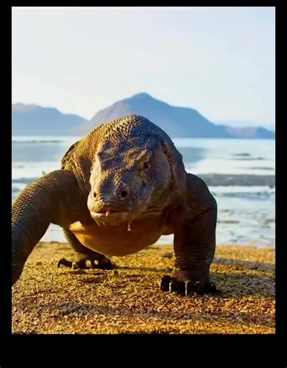 Creature of the day: The Komodo Dragon 🐉 🐲 The Komodo dragon (Varanus komodoensis), also known as the Komodo monitor, is a large reptile of the monitor lizard family Varanidae that is endemic to the Indonesian islands of Komodo, Rinca, Flores, Gili Dasami, and Gili Motang. The largest extant population lives within the Komodo National Park in Eastern Indonesia. It is the largest extant species of lizard, with the males growing to a maximum length of 3 m (10 ft) and weighing up to 150 kg (330 l