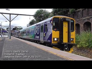 ScotRail Class 153/156/158 & 156/153/170 Combo's | Bellgrove & Glasgow Queen Street: 28/07/21