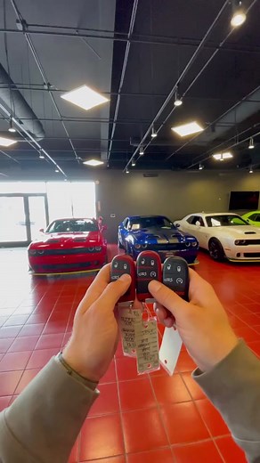 Watch this😳 Starting 3 of our #Dodge Challengers We currently have 9 Dodge Challengers in stock Available at Sarchione Auto Gallery #DodgeChallenger #cars #horsepower #Ohio #Sarchione