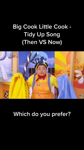Big Cook Little Cook: Tidy Up Song Comparison