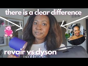 Dyson 🥊 RevAir - I compared TOP blowdryers on my FINE Hair + Valentine's Hairstyle Tutorial