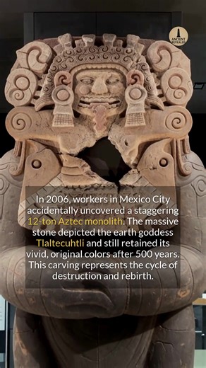 A fearsome Aztec goddess of death and life was found at the Templo Mayor. | Ancient Revealed