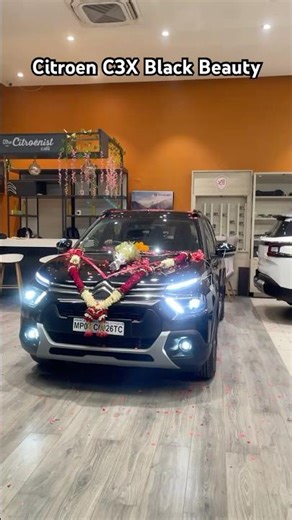 🔥New Citroen C3X Shine Black Colour Best Compact Car 2026 ✅