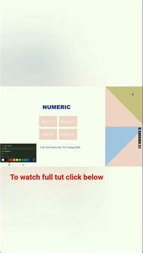 Java Datatype in 60sec #shorts #ytshorts #codingbat
