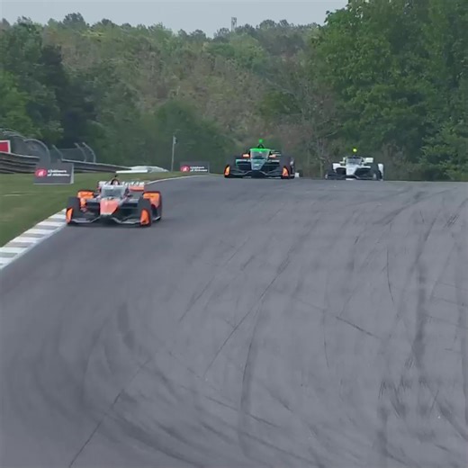 They call it the Alabama Roller Coaster for a reason 😳 | NTT INDYCAR SERIES