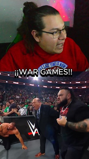 ¡¡WAR GAMES!! #WWE #wrestling #prowrestler #prowrestling #WrestleMania | UkeWrestling