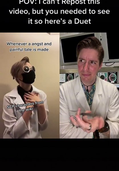 #duet with @emotional.entropy #scptiktok #scp #scpfoundation #drsherman #site42 #thomassanders #fanfiction