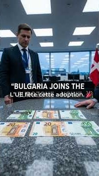 Euro Shift : La Bulgarie rejoint l’Union 🇪🇺🎉 Alors, c'est une nouvelle qui fait vraiment parler ...