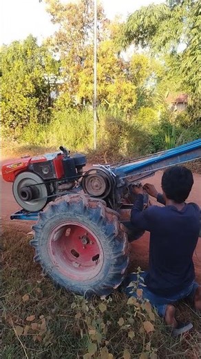 VS4993, Team small KubotaZT140 vs RT140 Walking tractor #shorts