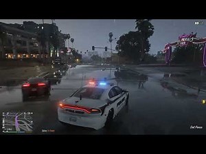 GTA 5 LSPDFR NVE + QUANTV 4K GRAPHICS MOD (SHOTS FIRED)