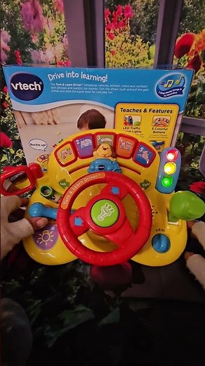 Turn and Learn Driver #vtech #musical #driver #interactive #youtubeshorts