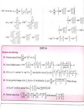 Inverse trigonometric functions; graph of inverse trigonometric functions with domain and range;