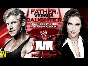 Vince vs. Stephanie in a Father vs. Daughter Match?! | WWE No Mercy 2003 Review