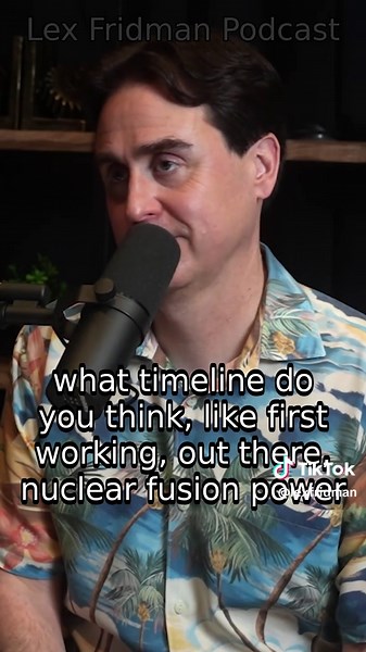 Timeline for nuclear fusion: First power plant in 2028 - clip from Lex Fridman Podcast #485 with David Kirtley. Guest bio: David Kirtley is a nuclear fusion engineer and CEO of Helion Energy, a company working on building the world's first commercial fusion power plant by 2028.