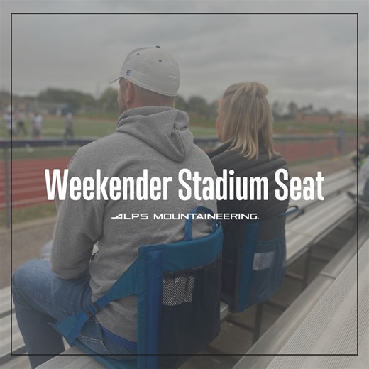 The Weekender is the perfect lightweight & portable seating solution! Perfect for sporting events, canoe trips, and it even works great if the ground is the only option, keeping you from having to sit directly in the dirt. #alpsmountaineering | #exceedyourexpectations | #stadiumseat | #alpsgear | #conoe | #canoetrip | #adventureawaits | ALPS Mountaineering