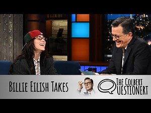 Billie Eilish Takes The Colbert Questionert - Part 2