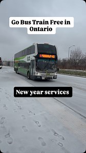 79K views · 326 reactions | Go Bus Train Free in Ontario New Year Services #happynewyear #happyholiday #canada #brampton #mississauga | Igauravanand | Facebook