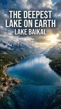 Lake Baikal: The Deepest Lake on Earth 🌊 | The Ancient Blue Heart of Siberia