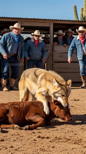 56K views · 212 reactions | Brave Bull Saves Calf From Deadly Wolf Attack! #animals #wildlife #ranch | Laugh, Cry and Smile | Facebook