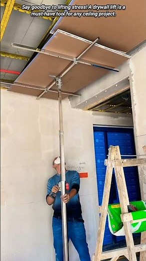 DIY Drywall Lift: The Ultimate Tool!​ Install Drywall Like a Pro, Solo!